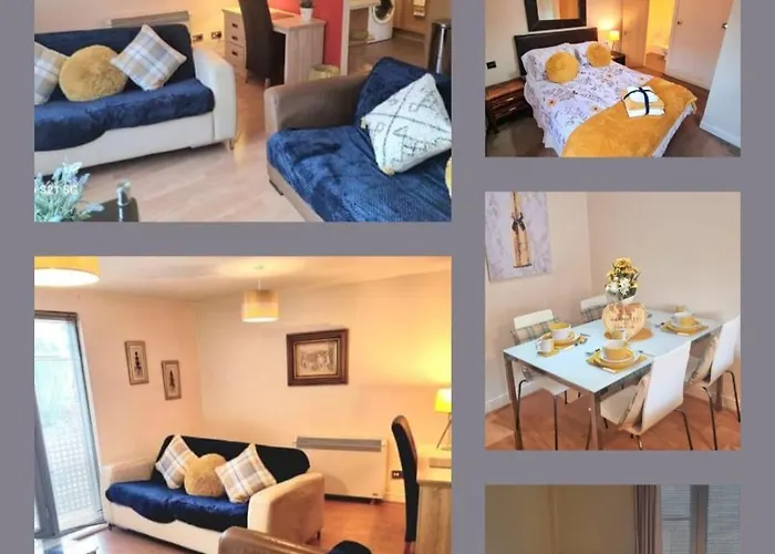 Spacious Duplex 2 Bed Apartment Central Location By Canal - Chester Uk